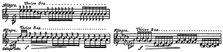 House wren song written to sheet music.