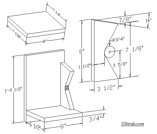 Nesting Platform Shelter Plans