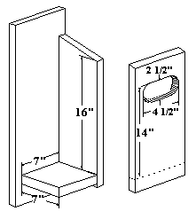 View or print the boreal owl nest box plans.
