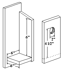 Select to view or print House Finch Birdhouse Plans.