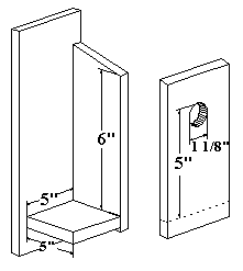 Print or view prothonotary warbler birdhouse plans.
